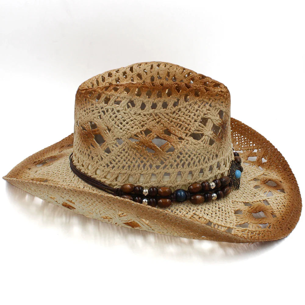 Adventure-Ready Straw Cowboy Hat - Image 6