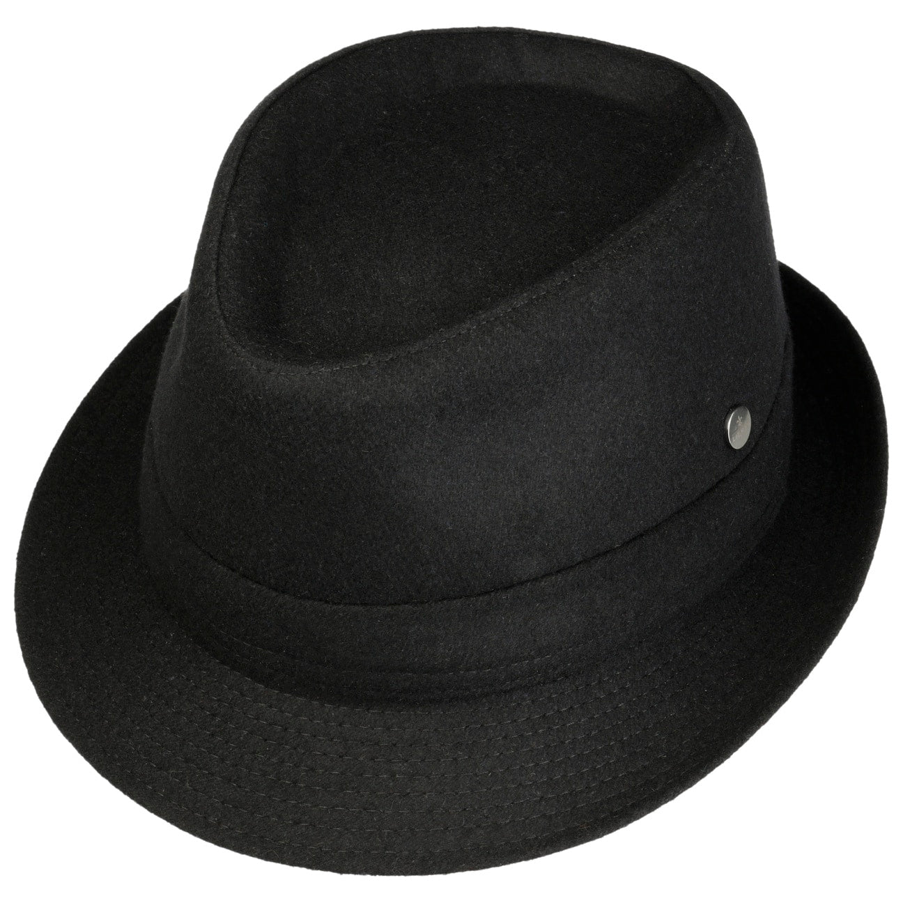 Aneb Virgin Wool Trilby Fedora Hat - Image 2