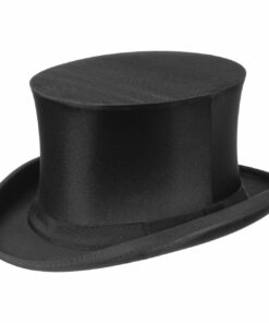 Black Felt Top Hat