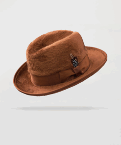 Dapper Gent's Fedora Homburg Beaver Hat