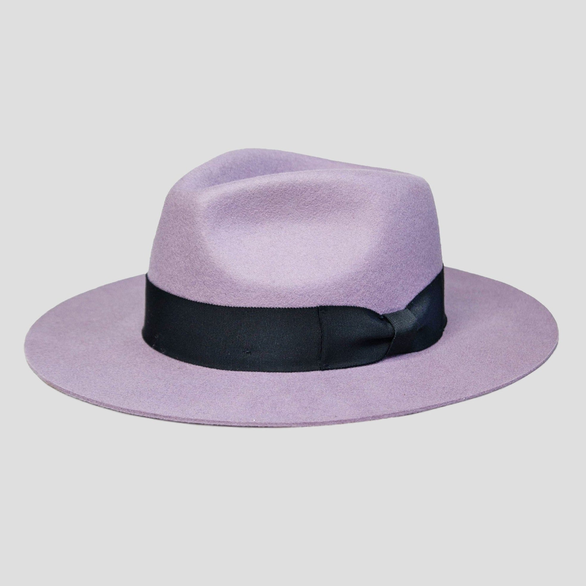 Distinctive Felt Fedora Hat in Grey - Image 9