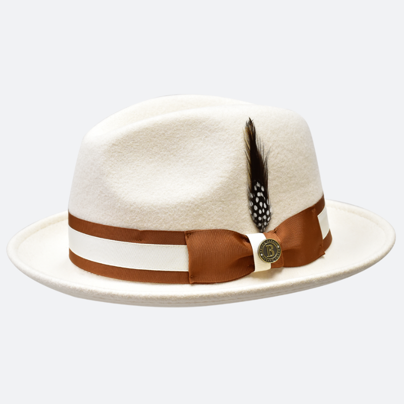 Heritage Classic Fedora Crushable 2-Tone Fedora Hat - Image 5