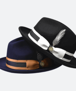 Heritage Classic Fedora Crushable 2-Tone Fedora Hat
