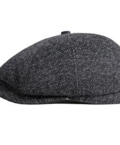 Leeds Thick Plain Newsboy Cap