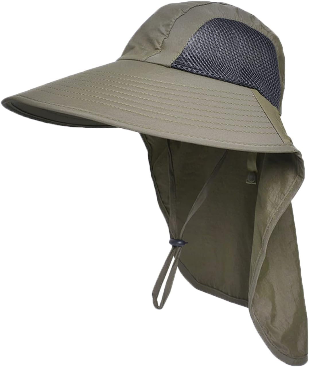 Sun Hat for Men Women with Neck Flap,UPF 50+ UV Protective Hiking Fishing Hats - Image 13