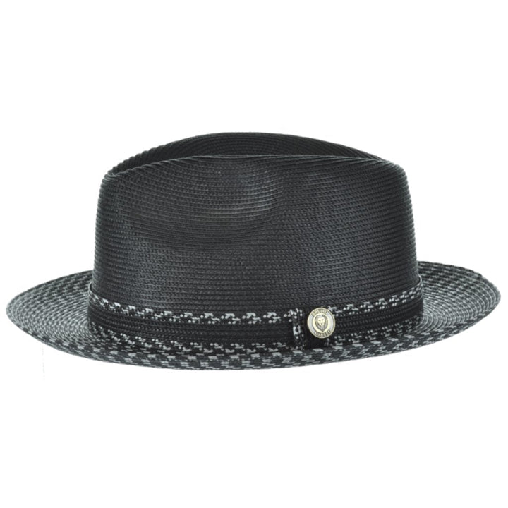 Two-Tone Straw Fedora - Image 5