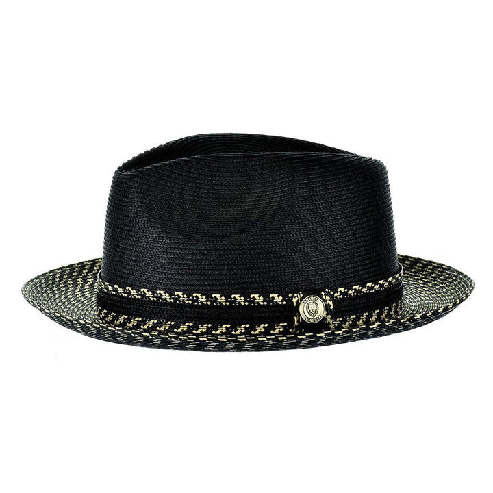 Two-Tone Straw Fedora - Image 4