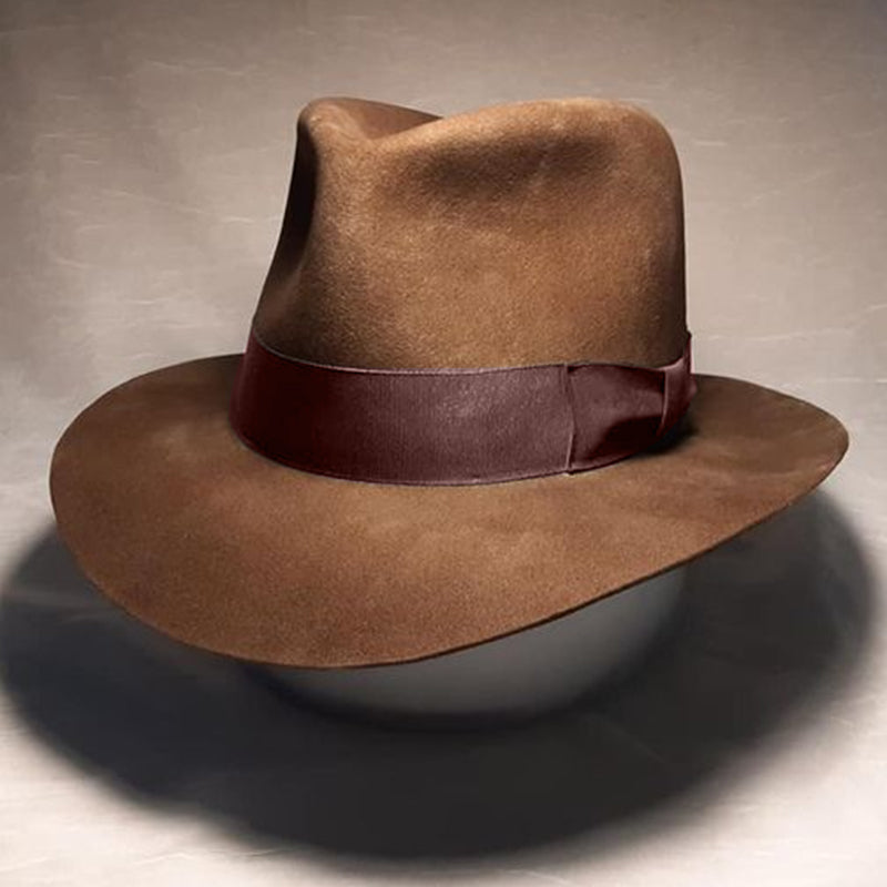 Vintage Explorer's Wool Felt Hat - Image 7
