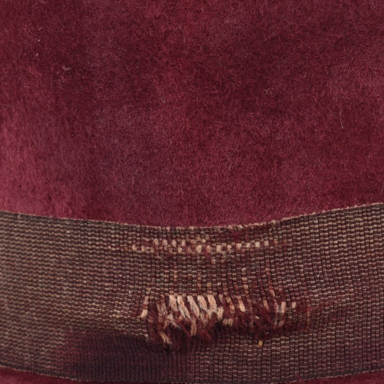 Vintage Vogue Funky Aged Top Hat in Brown - Image 9