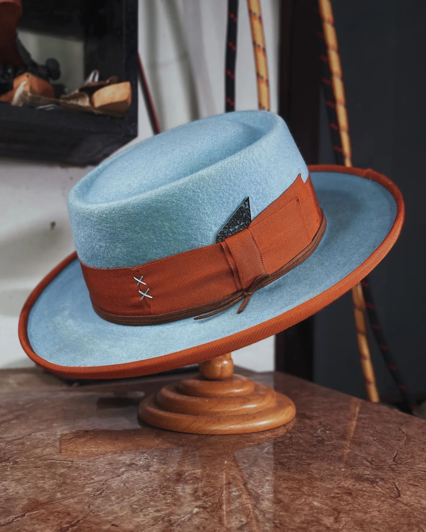 Walter White Felt Pork Pie Hat - Image 9