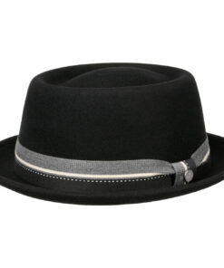 Wandricks Pork Pie Wool Fedora Hat