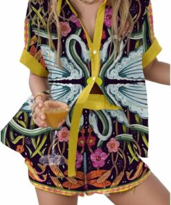 Swan Couple Beachwear Set HI19